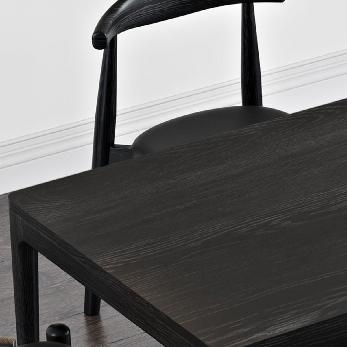 Moderne eetset 1/4/5/6/7 stuks essen massief houten eettafel en stoelen