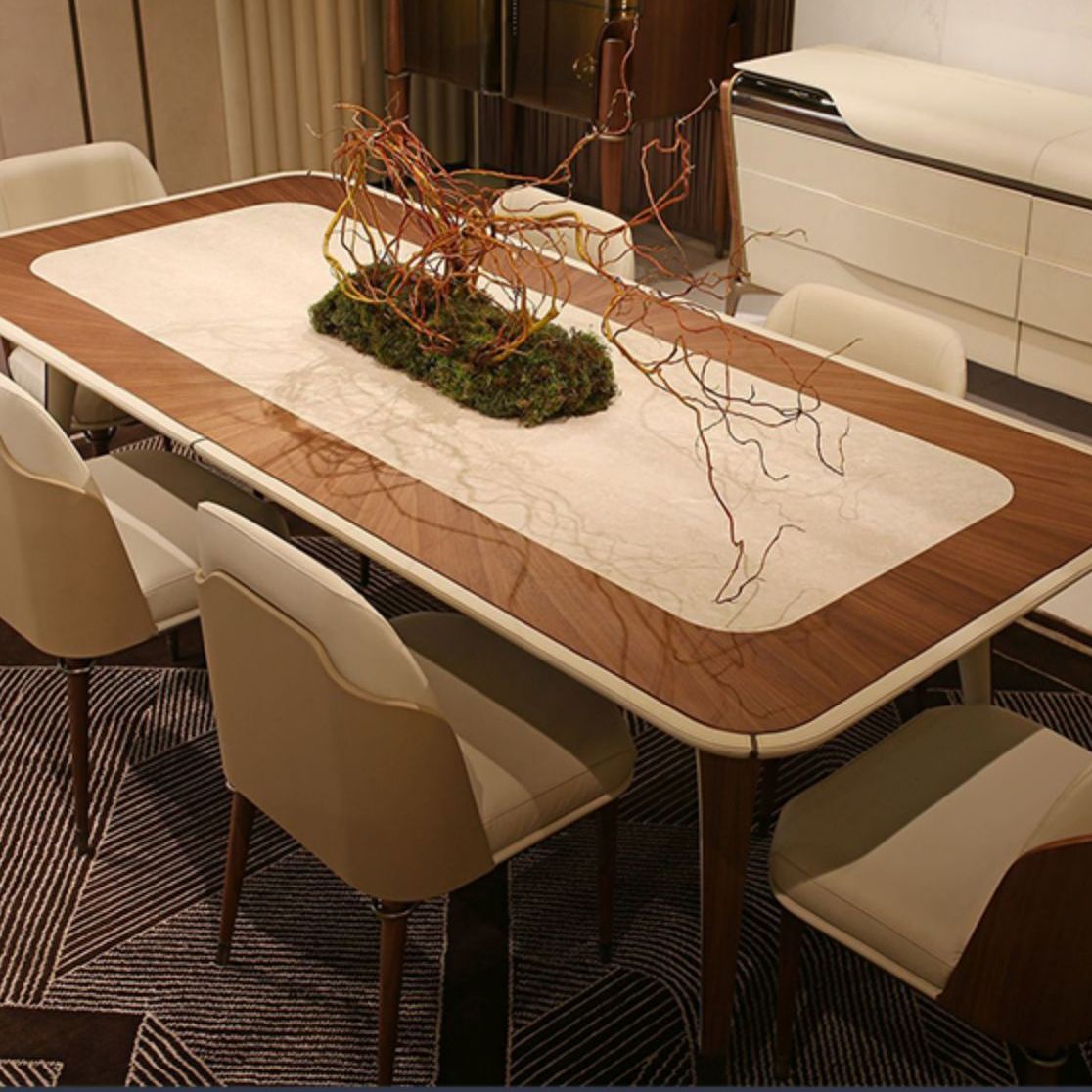 Solid Back Chair Scandinavian Design Armless Leather Dining Chair Clearhalo 'Dining Chairs' 'Dining Tables & Seating' 'dining_chair' 'furn' 'furn_dining_chair' 'Furniture' 'Kitchen & Dining Furniture' 1200x1200_c7abd490-5eea-4f06-8a56-e9f361785367