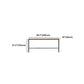 Brown Modern Style Bar Table Solid Wood and Iron Breakroom Bar Table Clearhalo 'Bar Furniture' 'Bar Tables' 'bar_tables' 'furn' 'furn_bar_tables' 'Furniture' 'furniture_bar_tables' 'Kitchen & Dining Furniture' 1200x1200_c7ac71f9-591e-4b00-bb12-03097c848dca