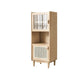 Stain Resistant Storage Cabinet Solid Wood Cabinet with Shelves Clearhalo 'Cabinets & Chests' 'cabinets_chests' 'furn' 'furn_cabinets_chests' 'Furniture' 'Living Room Furniture' 1200x1200_c7acf8e2-1ea7-4459-b42e-59ec7d79610e