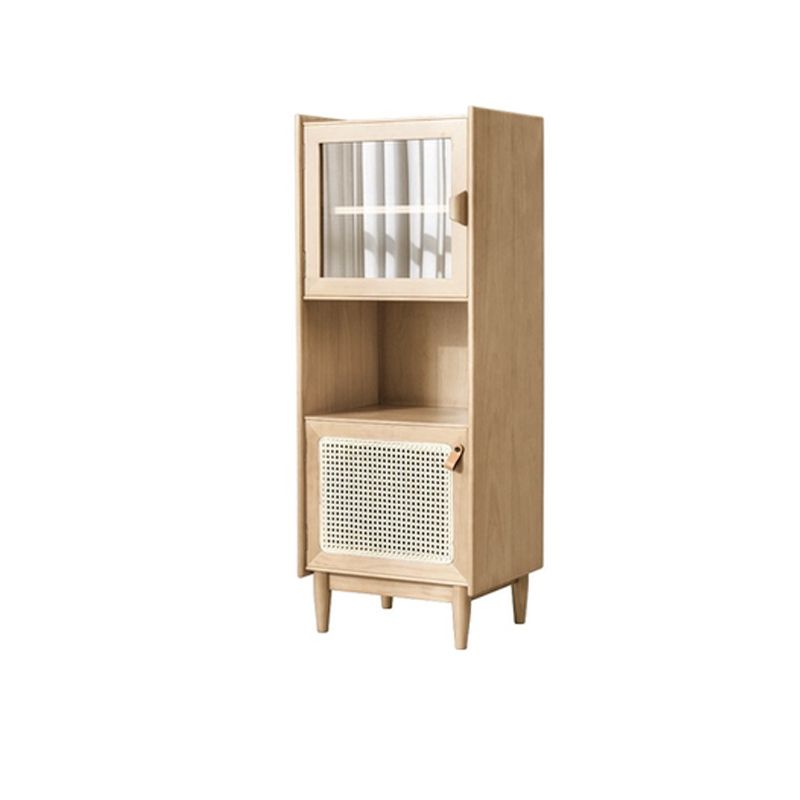 Stain Resistant Storage Cabinet Solid Wood Cabinet with Shelves Clearhalo 'Cabinets & Chests' 'cabinets_chests' 'furn' 'furn_cabinets_chests' 'Furniture' 'Living Room Furniture' 1200x1200_c7acf8e2-1ea7-4459-b42e-59ec7d79610e