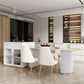 Sintered Stone Dining Table Traditional Luxury Dining Table with Double Pedestal Base Clearhalo ' dining_table' 'Dining Tables & Seating' 'Dining Tables' 'furn' 'furn_dining_table' 'Furniture' 'furniture_dining_table' 'Kitchen & Dining Furniture' 'kitchen&dining_furn' 'kitchen' 'kitchen_dining_table' 1200x1200_c7aff37b-f872-4625-b3df-9fd3cc7bd8c1