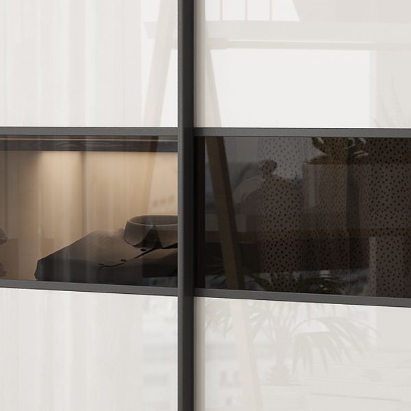 White Colour Wooden Wardrobe Cloth Rod Included Wardrobe Closet with Shelves Clearhalo 'Armoires & Wardrobes' 'armoires_wardrobes' 'Bedroom Furniture' 'furn' 'furn_armoires_wardrobes' 'Furniture' 1200x1200_c7b417c1-46b5-4398-ba36-f812a4fe2f43