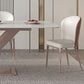 Contemporary Dining Side Chair Faux Leather Dining Side Chair for Indoor