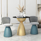 Minimalist Round Shape Sintered Stone Dining Table Standard 27.5 inch Dining Table for Kitchen Clearhalo ' dining_table' 'Dining Tables & Seating' 'Dining Tables' 'furn' 'furn_dining_table' 'Furniture' 'furniture_dining_table' 'Kitchen & Dining Furniture' 'kitchen&dining_furn' 'kitchen' 'kitchen_dining_table' 1200x1200_c7bd0a2e-247f-4150-bacf-dfbe4977c8f1