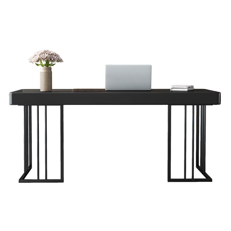 Glam Style Writing Desk Study Room and Office Desk with 1-drawer Clearhalo 'furn' 'furn_office_desk' 'Furniture' 'furniture_office_desk' 'Office Desks' 'Office Furniture' 'office_desk' 1200x1200_c7bd9c4a-3daf-44e5-a485-e8a1818b838d