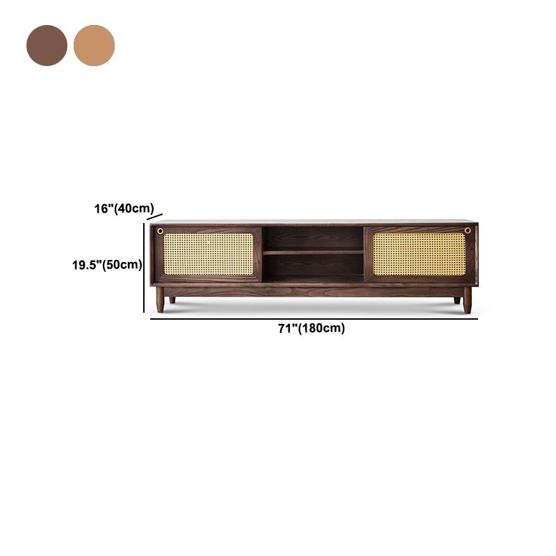 Traditional TV Media Stand Solid Wood 2 Doors TV Stand Console Clearhalo 'furn' 'furn_tv_stands_entertainment_centers' 'Furniture' 'Living Room Furniture' 'TV Stands & Entertainment Centers' 'TV Stands & Media Storage Furniture' 'tv_stands_entertainment_centers' 1200x1200_c7c11736-b0a7-4b5a-a885-072c00bcd2f4
