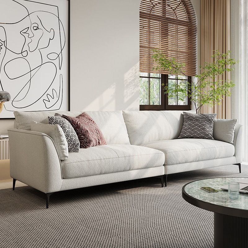 Cojines contemporáneos Sofá estacionaria del brazo de almohada estándar