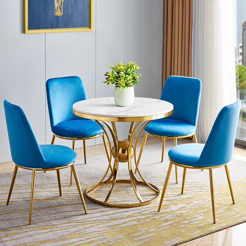 Round Table Dinette Table Traditional Luxury Dinner Room Table for Indoor Clearhalo ' dining_table' 'Dining Tables & Seating' 'Dining Tables' 'furn' 'furn_dining_table' 'Furniture' 'furniture_dining_table' 'Kitchen & Dining Furniture' 'kitchen&dining_furn' 'kitchen' 'kitchen_dining_table' 1200x1200_c7c75bb7-62f9-41f8-973f-4afa4b519540