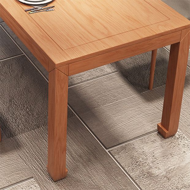 Modern Solid Wood Dining Table Set 1/2/5 Pieces Dining Set for Home Use Clearhalo 'Dining Room Sets' 'Dining Tables & Seating' 'dining_room_set' 'furn' 'furn_dining_room_set' 'Furniture' 'furniture_dining_room_set' 'Kitchen & Dining Furniture' 1200x1200_c7c90db2-8a18-4815-8865-0cad4f44bf77