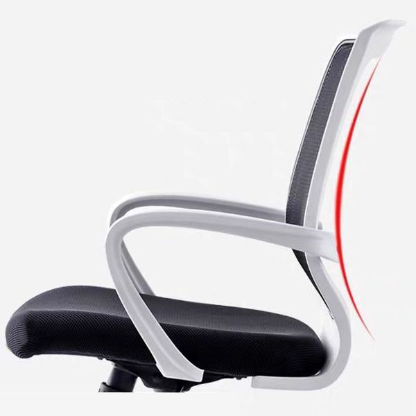 Mid-Back Office Chair Contemporary Ergonomic Arms Included Desk Chair Clearhalo 'furn' 'furn_office_chair' 'Furniture' 'Office Chairs' 'Office Furniture' 'office_chair' 1200x1200_c7cb0fff-7f75-4f36-ab0a-72db4bc7af0d