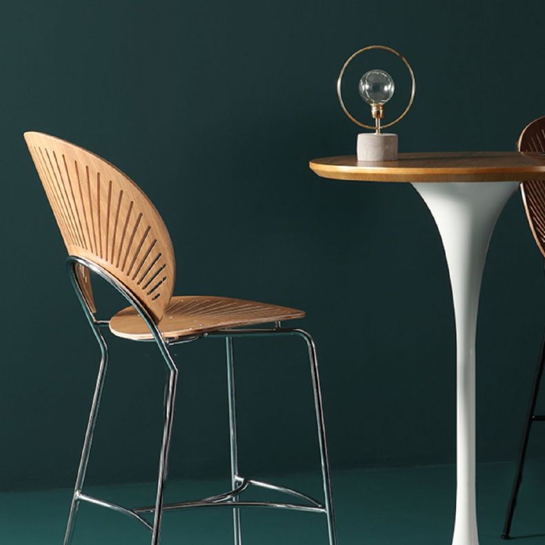 Industrial Full Back Counter Stool Armless Stackable Bar Chair with Metal Legs Clearhalo 'Bar Furniture' 'Bar Stools' 'bar_stools' 'furn' 'furn_bar_stools' 'Furniture' 'Kitchen & Dining Furniture' 1200x1200_c7cfbda6-a396-4e59-aa2b-be98d623382c