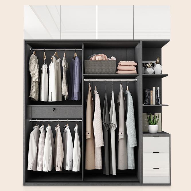 Moderne Hausgarderobe Schrank entwickelte Holzgarderobe mit Schublade