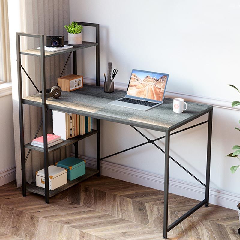 47.24"H Writing Desk Contemporary Style Office Desk for Home and Office Clearhalo 'furn' 'furn_office_desk' 'Furniture' 'Office Desks' 'Office Furniture' 'office_desk' 1200x1200_c7d59665-fa60-4f10-bd3f-7a4022e0673b