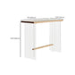 Wood and Acrylic Base Counter-height Pub Table Rectangle Pub Table Clearhalo 'Bar Furniture' 'Bar Tables' 'bar_tables' 'furn' 'furn_bar_tables' 'Furniture' 'Kitchen & Dining Furniture' 1200x1200_c7d85b86-5e02-460c-89cd-83ec58b93d69