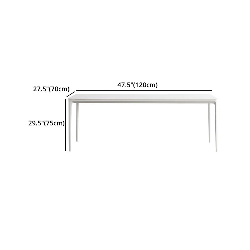 Modern Sintered Stone Top Dining Set Rectangle 1/2/4/5 Pieces Dining Table with Chairs Clearhalo 'Dining Room Sets' 'Dining Tables & Seating' 'dining_room_set' 'furn' 'furn_dining_room_set' 'Furniture' 'furniture_dining_room_set' 'Kitchen & Dining Furniture' 1200x1200_c7db826e-8402-415f-a501-214d983307a1
