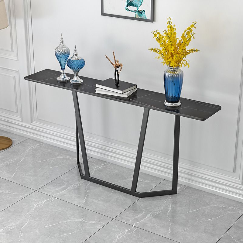 Tabla de consola sofá moderna Tabla de acento de consola de acabado antiguo