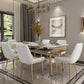 Modern 1/2/5/7 Pieces Dining Set Marble Dining Furniture Set /Separate Items Clearhalo 'Dining Room Sets' 'Dining Tables & Seating' 'dining_room_set' 'furn' 'furn_dining_room_set' 'Furniture' 'furniture_dining_room_set' 'Kitchen & Dining Furniture' 'kitchen&dining_furn' 'kitchen' 1200x1200_c7df19e9-0be9-4d04-9f6c-b9308ec9ccd3