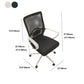 Modern Nylon Office Chair Slide Height-adjustable Desk Chair Clearhalo 'furn' 'furn_office_chair' 'Furniture' 'Office Chairs' 'Office Furniture' 'office_chair' 1200x1200_c7e2f705-587a-4c40-a64e-1be43a4ad6f7