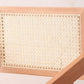 Solid Wood Kitchen Dining Chairs Contemporary Arm Chairs in Natural