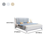 Contemporary Solid Wood Mattress Included Rectangular Panel Standard Bed Clearhalo 'Bedroom Furniture' 'Beds' 'furn' 'furn_beds' 'Furniture' 1200x1200_c7e5647f-8647-47cd-abfb-bf3f174e30e7