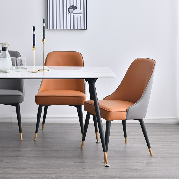 Nordic Armless Side Dining Chairs Entryway Dining Room Chairs Clearhalo 'Dining Chairs' 'Dining Tables & Seating' 'dining_chair' 'furn' 'furn_dining_chair' 'Furniture' 'furniture_dining_chair' 'Kitchen & Dining Furniture' 1200x1200_c7e663c0-a255-4e04-89c0-8db51f54654b