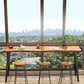 Rectangle Wood Bar Table Contemporary Bar Table with Trestle Base Clearhalo 'Bar Furniture' 'Bar Tables' 'bar_tables' 'furn' 'furn_bar_tables' 'Furniture' 'furniture_bar_tables' 'Kitchen & Dining Furniture' 1200x1200_c7e6b4ba-364b-4c6b-92e7-4efc0baa2883