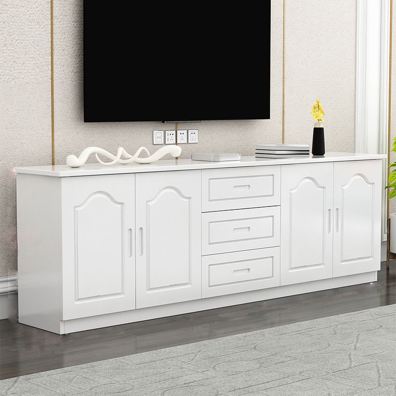 Wooden TV Media Stand Contemporary TV Console for Living Room Clearhalo 'furn' 'furn_tv_stands_entertainment_centers' 'Furniture' 'Living Room Furniture' 'TV Stands & Entertainment Centers' 'TV Stands & Media Storage Furniture' 'tv_stands_entertainment_centers' 1200x1200_c7e8f51e-fb0d-4aca-9ba7-2ee9d113857c