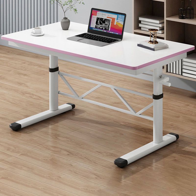 Contemporary Standing Desk Converter Rectangular Office Desk Clearhalo 'furn' 'furn_office_desk' 'Furniture' 'Office Desks' 'Office Furniture' 'office_desk' 1200x1200_c7ef328c-04c6-44ba-a12a-a5fc5931200c