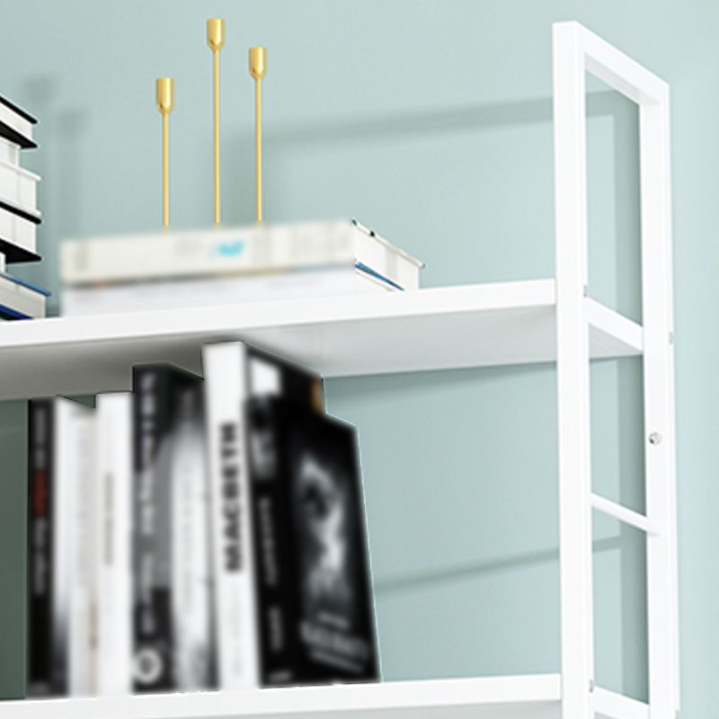 Industrial Wall Mounted Bookshelf Black and White Iron Shelf for Home Clearhalo 'Bookcases' 'furn' 'furn_bookcases' 'Furniture' 'furniture_bookcases' 'kitchen' 'kitchen_bookcases' 'Living Room Furniture' 'Office Furniture' 1200x1200_c7ef333b-9217-4efa-95d1-f10fcfc8a103