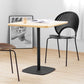 Metal Industrial Square Dining Table Solid Wood Top Table with Pedestal Base Clearhalo ' dining_table' 'Dining Tables & Seating' 'Dining Tables' 'furn' 'furn_dining_table' 'Furniture' 'furniture_dining_table' 'Kitchen & Dining Furniture' 'kitchen&dining_furn' 'kitchen' 'kitchen_dining_table' 1200x1200_c7efad17-f11d-4d81-ab89-2358eec618c6