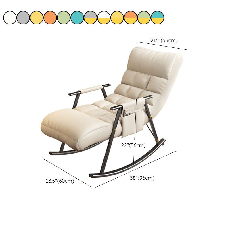 Dormitorio y balcón silla simple silla de balancín simple impermeable silla de sofá perezoso