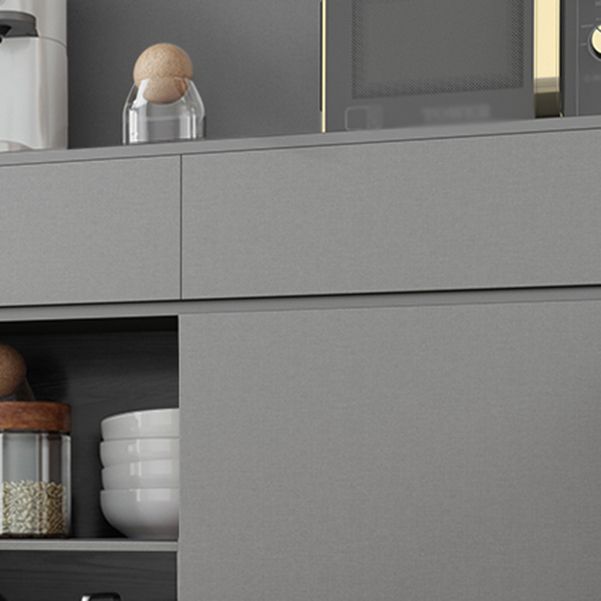 Artificial Wood Living Room Sideboard Cabinet Modern Credenza with Drawers and Storages Clearhalo 'buffet_sideboard' 'Buffets & Sideboards' 'furn' 'furn_buffet_sideboard' 'Furniture' 'Kitchen & Dining Furniture' 1200x1200_c7f130f3-dfae-4be6-bd34-e4003ebeba7e