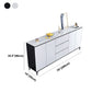 Sieto sideboard a buffet in stile moderno e sideboard del cassetto per cucina