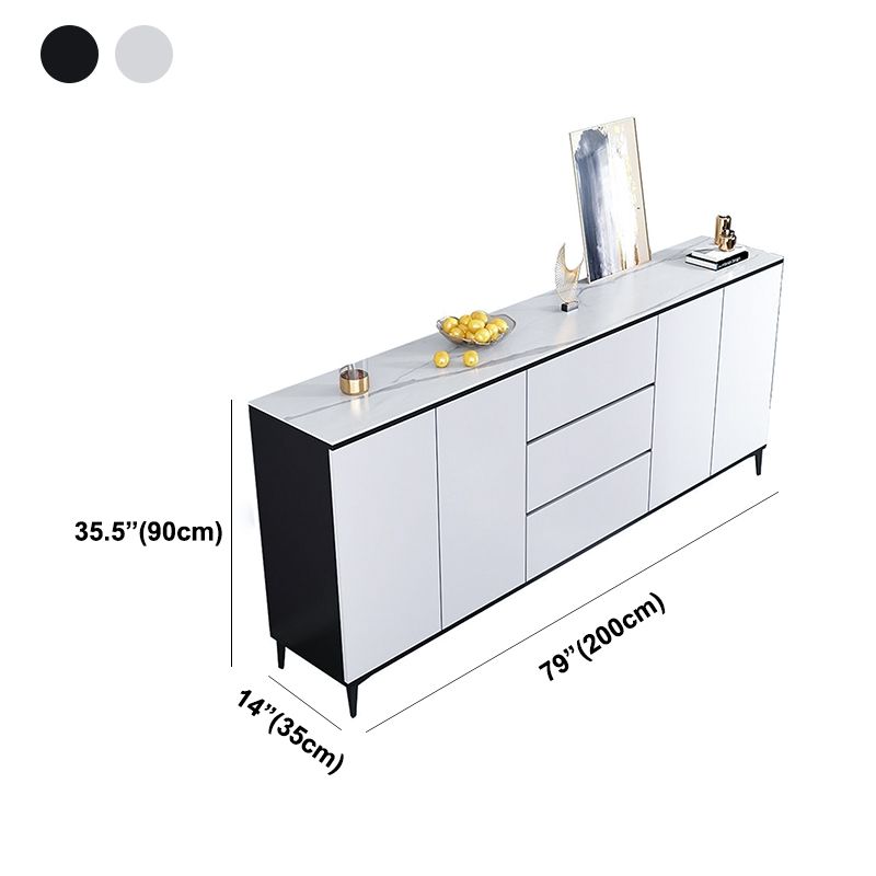Sieto sideboard a buffet in stile moderno e sideboard del cassetto per cucina