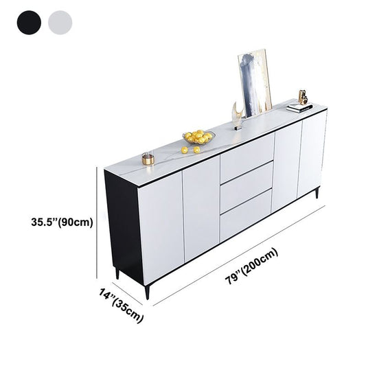 Sieto sideboard a buffet in stile moderno e sideboard del cassetto per cucina