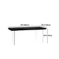 Modern Black Pine Wood Counter Table Specialty Dining Table for Kitchen