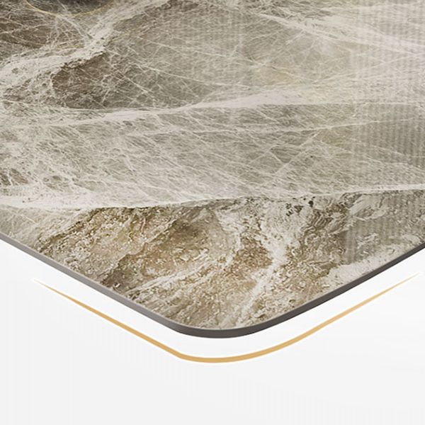 Modern Sintered Stone Table Set of 5/7 with Rectangle Table Dining Set with PU Leather Chairs Clearhalo 'Dining Room Sets' 'Dining Tables & Seating' 'dining_room_set' 'furn' 'furn_dining_room_set' 'Furniture' 'furniture_dining_room_set' 'Kitchen & Dining Furniture' 'kitchen&dining_furn' 'kitchen' 1200x1200_c7f61433-06d6-4811-9aaa-4965688e7796