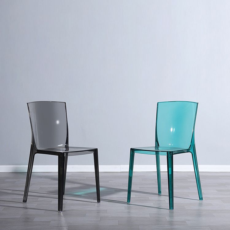 Modern Style Side Chair Plastic Side Dining Chair for Home Use Clearhalo 'Dining Chairs' 'Dining Tables & Seating' 'dining_chair' 'furn' 'furn_dining_chair' 'Furniture' 'Kitchen & Dining Furniture' 1200x1200_c7f88bc1-8d15-40d5-856f-37d5d224e13d