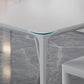 Modern Rectangle Dining Table Stone Top Metal Tripod Base Dining Table Clearhalo 'Dining Tables & Seating' 'Dining Tables' 'dining_table' 'Furniture' 'furniture_dining_table' 'Kitchen & Dining Furniture' 1200x1200_c7fa2333-c83e-4fa1-8629-cb219509b0ee