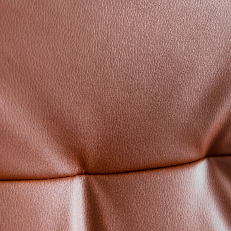 Contemporary Metal Legs Bar Stools Faux Leather Indoor Counter Chair