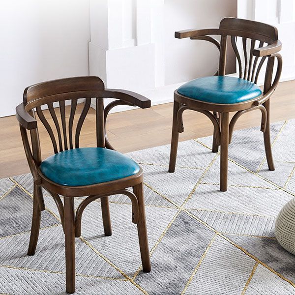 Windsor Back Chair Traditional Wood Dining Kitchen Room Arm Chair Clearhalo 'Dining Chairs' 'Dining Tables & Seating' 'dining_chair' 'furn' 'furn_dining_chair' 'Furniture' 'Kitchen & Dining Furniture' 1200x1200_c7fa5857-8677-45bc-b781-0a0c65e7ad92