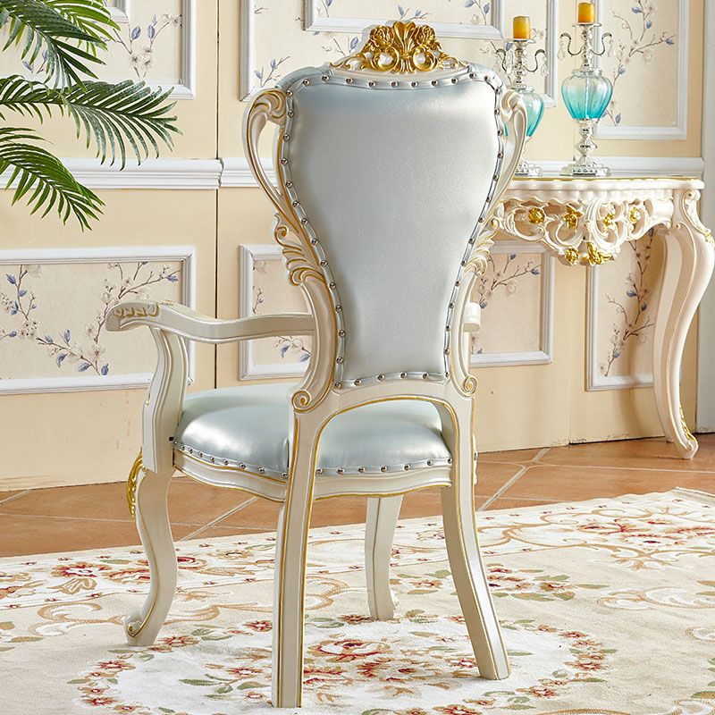 Victorian Style Dining Side Chair Dining Armless Side Chair for Home Use Clearhalo ' kitchen&dining_furn' 'Dining Chairs' 'Dining Tables & Seating' 'dining_chair' 'furn' 'furn_dining_chair' 'Furniture' 'furniture_dining_chair' 'Kitchen & Dining Furniture' 'kitchen' 1200x1200_c7fcd43a-9d36-4a76-8fa1-edab3d97d461