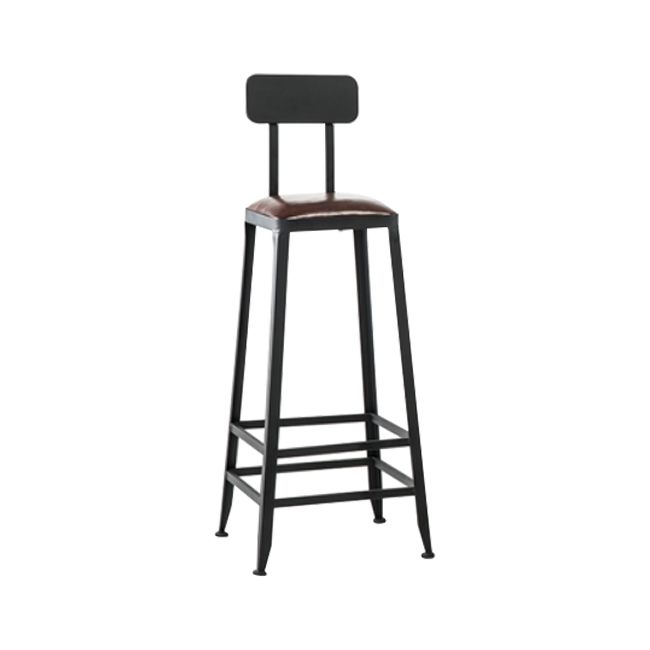 Ensemble de Table de Bar industriel 1/6 pièces, Table de comptoir rectangulaire en bois de pin avec tabourets hauts