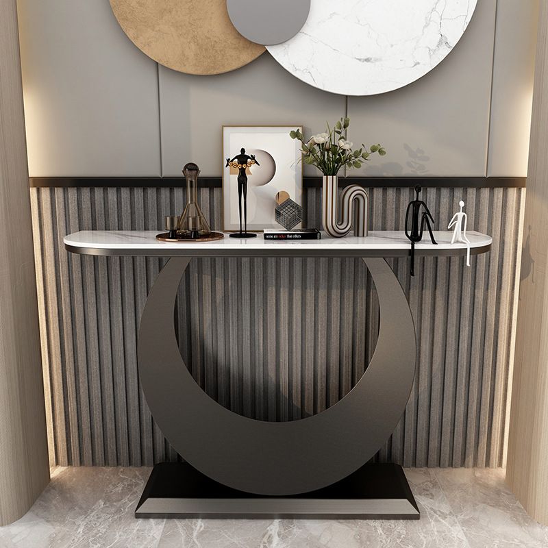 11,8 "W tavolo da console contemporanea tavolo da estremità resistente ai graffi