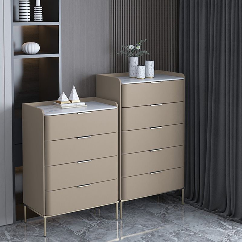 Klassische Glam-Aufbewahrungskommode aus Stein mit 8/9 Schubladen, 15,6 Zoll Breite