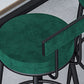 Contemporary Style Upholstered Counter Stool Bar-height Bar Stool with Metal Legs Clearhalo 'Bar Furniture' 'Bar Stools' 'bar_stools' 'furn' 'furn_bar_stools' 'Furniture' 'Kitchen & Dining Furniture' 1200x1200_c80008de-d210-4c59-b6ee-14ecc6de2d62