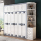 Rubberwood Wardrobe Closet Contemporary Hinged Wardrobe Cabinet