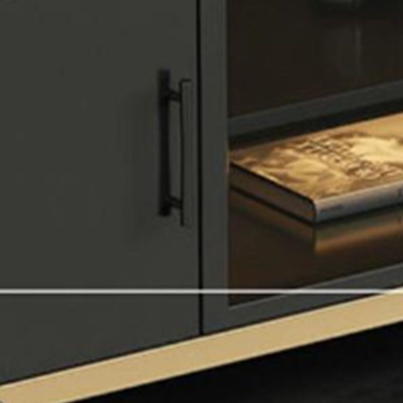 Stone TV Media Console Console TV con contenitore chiuso con ante