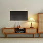 Scandinavian TV Media Stand Solid Wood TV Console for Living Room Clearhalo 'furn' 'furn_tv_stands_entertainment_centers' 'Furniture' 'Living Room Furniture' 'TV Stands & Entertainment Centers' 'TV Stands & Media Storage Furniture' 'tv_stands_entertainment_centers' 1200x1200_c80c35f1-43c2-4aa1-921d-43d4b29a9c56